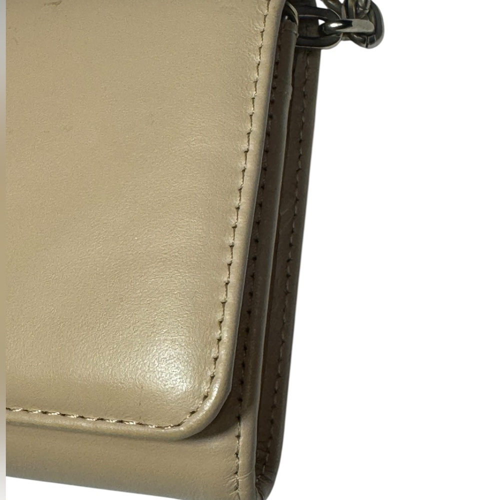 VALENTINO BY MARIO VALENTINO Bianca Leather Continental Wallet removable chain - Picture 4 of 16